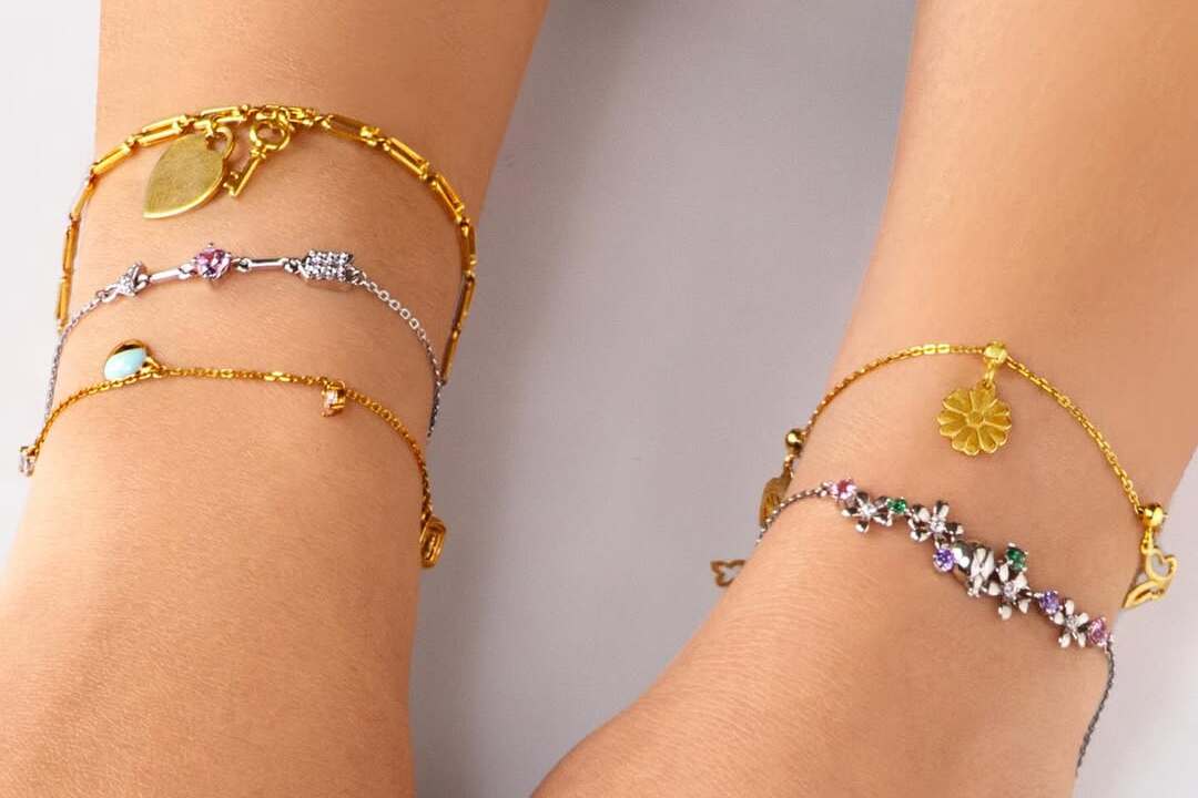 Model Gelang Tangan Emas yang Cocok Dipakai Kembaran Kakak dan Adik